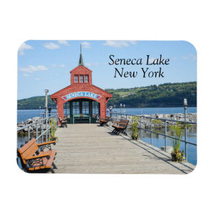 Íman Bairro vermelho no lago Seneca