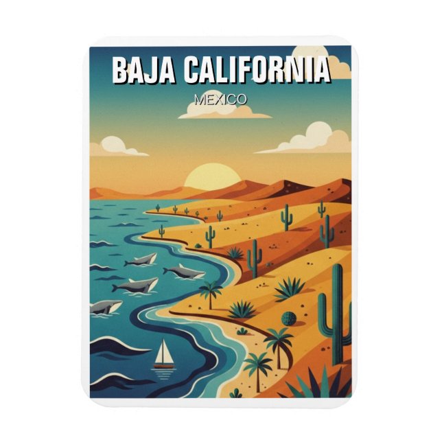 Íman Baixa Califórnia (Vertical)