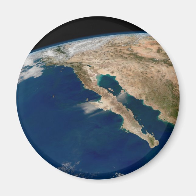 Íman Baixa Califórnia E Costa Do Pacífico Do México. (Frente)