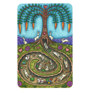 ÍMAN  BAIXO DO BURACO DE COELHO, O CARROT WILLOT TREE FO