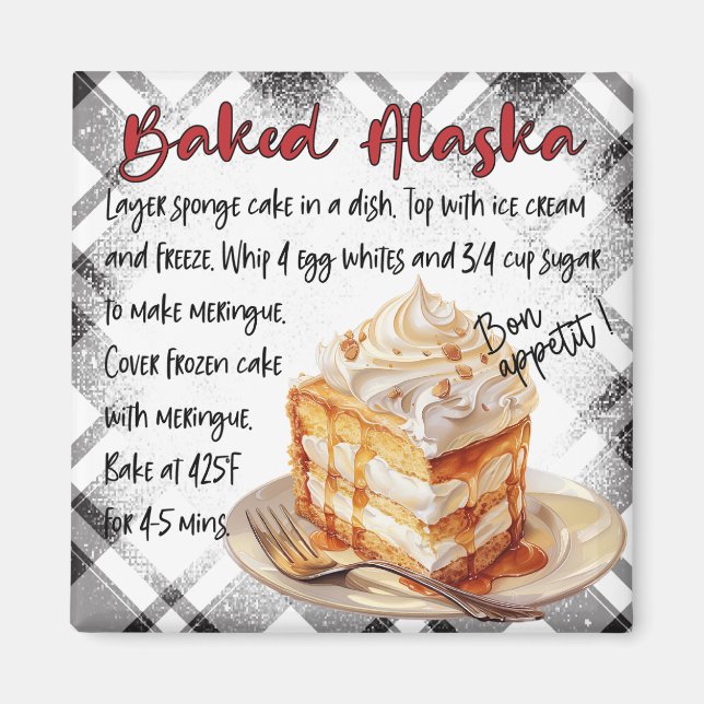 Íman Baked Alaska Recipe (Frente)