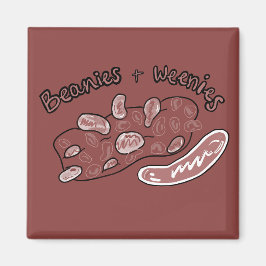 Íman Baked Beans and Hot Dogs, Nostalgia Magnet