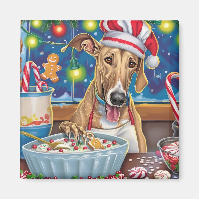 Íman Baking de Férias da Greyhound: Natal Festivo (Frente)