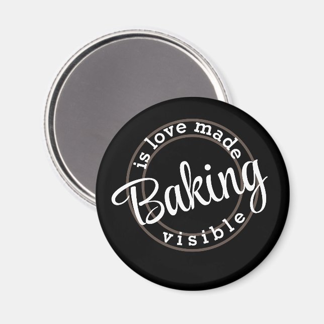 Íman Baking é amor tornado visível (Front/Back)