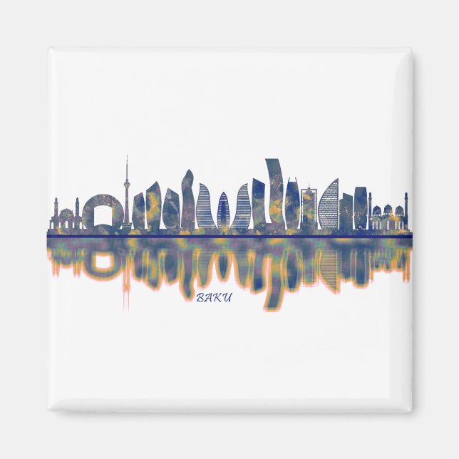Íman Baku Skyline (Frente)