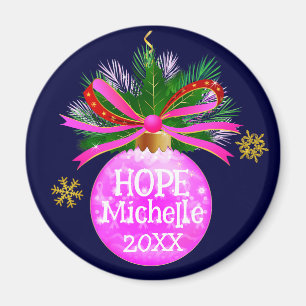 Íman Balança de Fita Rosa