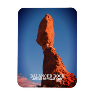 Íman Balanced Rock, Arches National Park, Utah