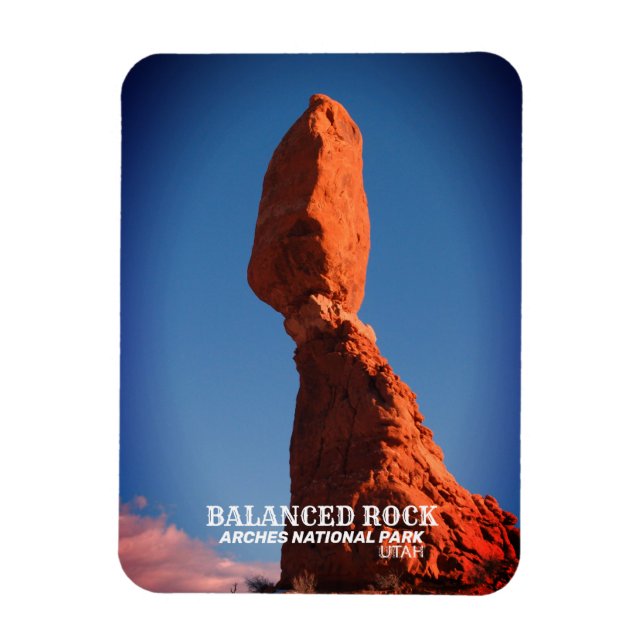 Íman Balanced Rock, Arches National Park, Utah (Vertical)