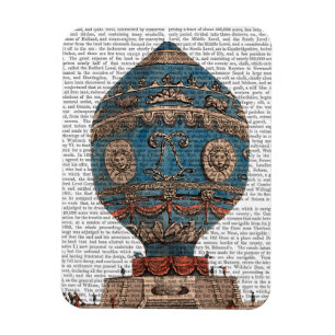 Íman Balão de Ar Quente Montgolfier Aerostatique
