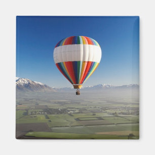 Íman Balão de ar quente, perto de Methven, Canterbury 3