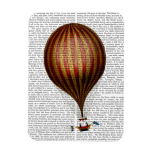 Íman Balão de Ar Quente Real Nassau Balão
