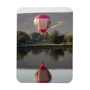 Íman Balão de ar quente sobre o rio Yakima