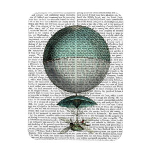 Íman Balão de Ar Quente Volante de Vaisseau