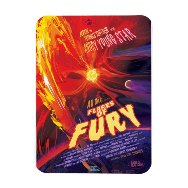 Íman Balas De Poster De Fury, Au Microscopii. (Vertical)