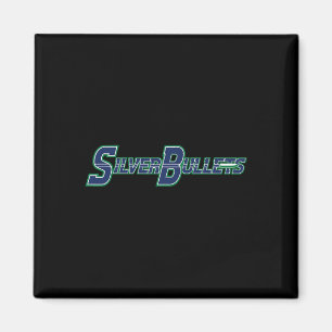 Íman Balas de Prata Softll - Logotipo Azul
