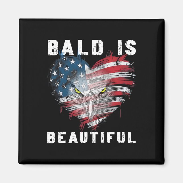 Íman Bald É Belo Dia 4 De Julho De Independência Bal (Frente)