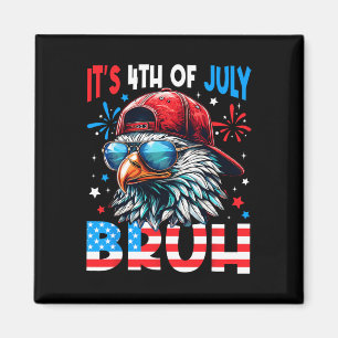 Íman Bald Eagle Bruh 4 De Julho, 4 De Julho, Homens K