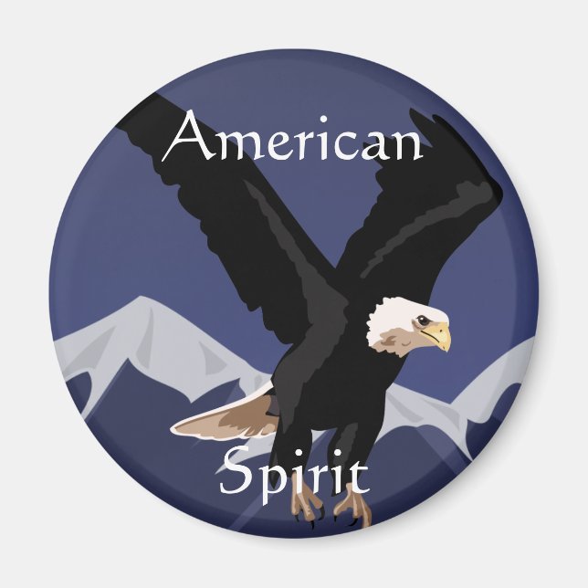 Íman Bald Eagle Magnet (Frente)