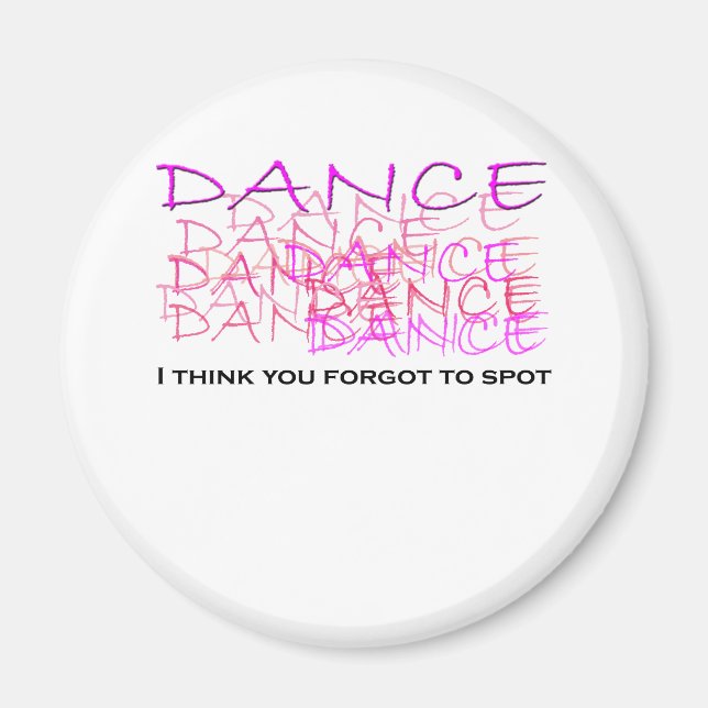 Íman Balé Dançarino Merchandise (Frente)
