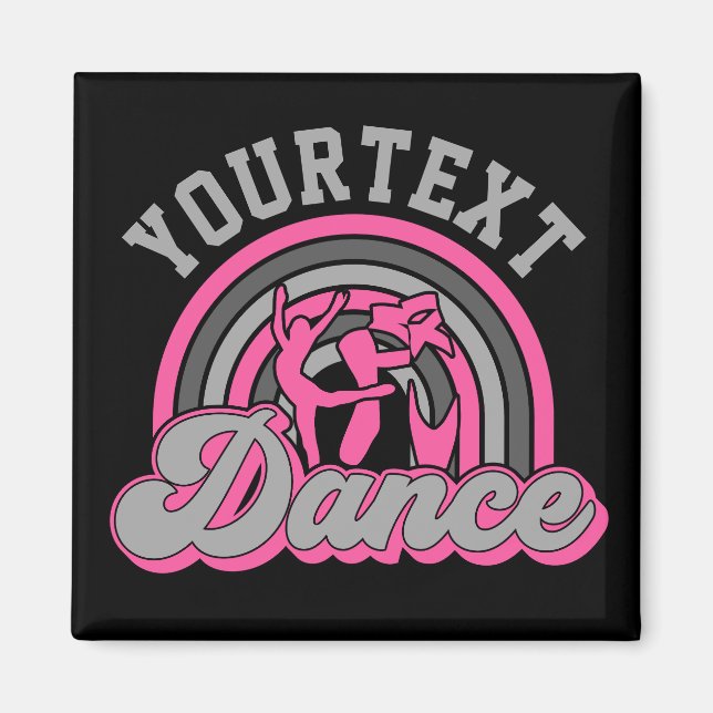 Íman Balé Dancer ADD TEXT Classic Dance Executor (Frente)