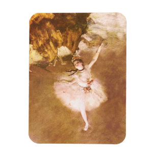 Íman Balé Dancer Degas Star Painting