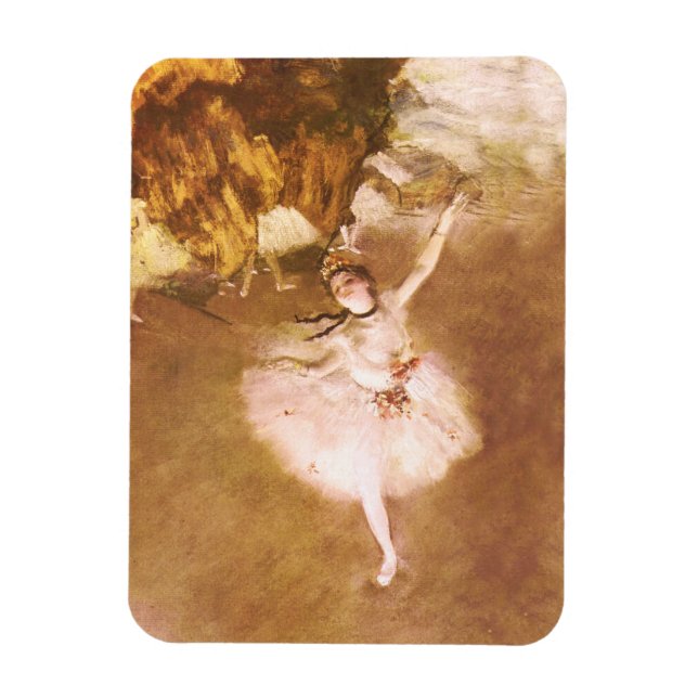 Íman Balé Dancer Degas Star Painting (Vertical)