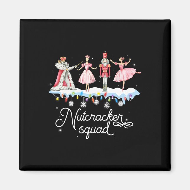 Íman Balé de Nutcracker de Natal Dançando Mulheres Cria (Frente)