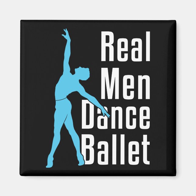 Íman Balé Real Men Dance (Frente)