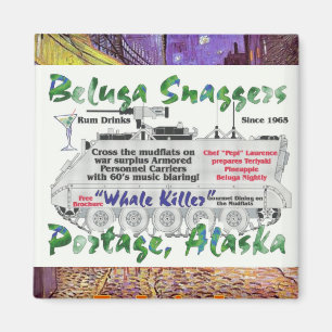Íman Baleia Beluga Enrosca Portage Alasca