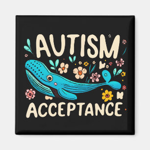 Íman Baleia de Aceitação Autismo