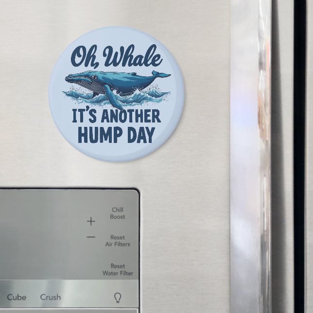 Íman Baleia Engraçada, "Oh Baleia", Design Hump Day (In Situ (Fridge))