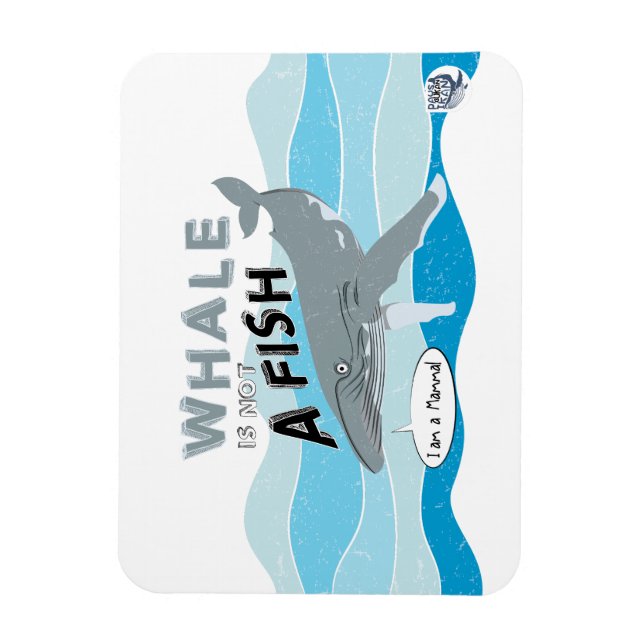 Íman Baleia não é um peixe (Vertical)