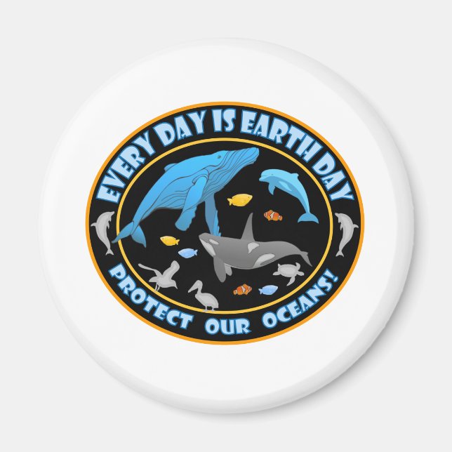 Íman Baleias e golfinhos (Frente)