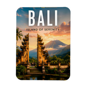 Íman 🌺 Bali Indonésia Templo Tropical