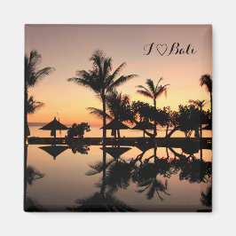 Íman Bali pôr do sol