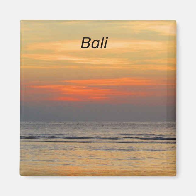 Íman Bali Sunset Magnet (Frente)