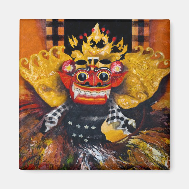 Íman Balinese Barong Magnet (Frente)