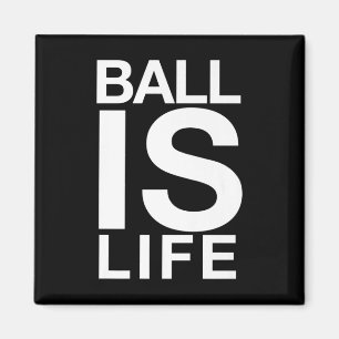 Íman Ball É Logotipo De Vida Para Ventiladores E Jogado