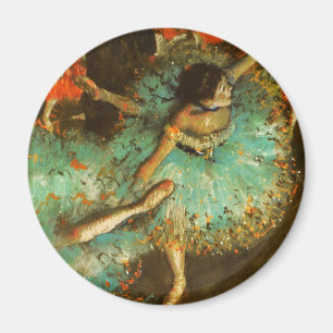 Íman Ballerina Dance Green Dancer Edger Degas Painting