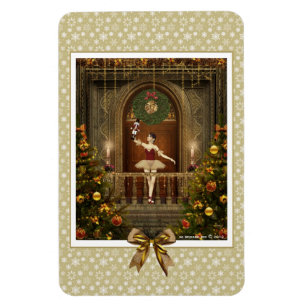 Íman Ballerina e Nutcracker Flexi Magnet