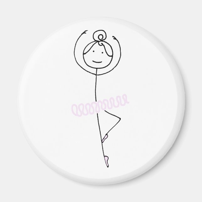 Íman Ballerina Magnet (Frente)