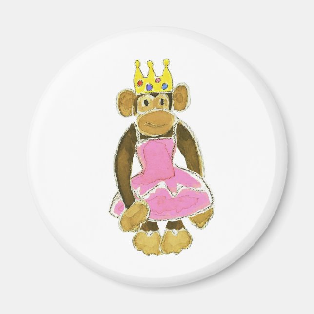 Íman Ballerina Princess Monkey (Frente)