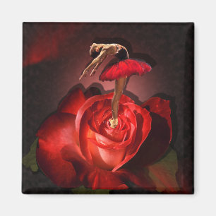 Íman Ballerina Rosa - Magnet