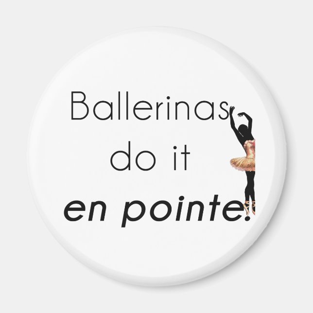 Íman Ballerinas! (Frente)