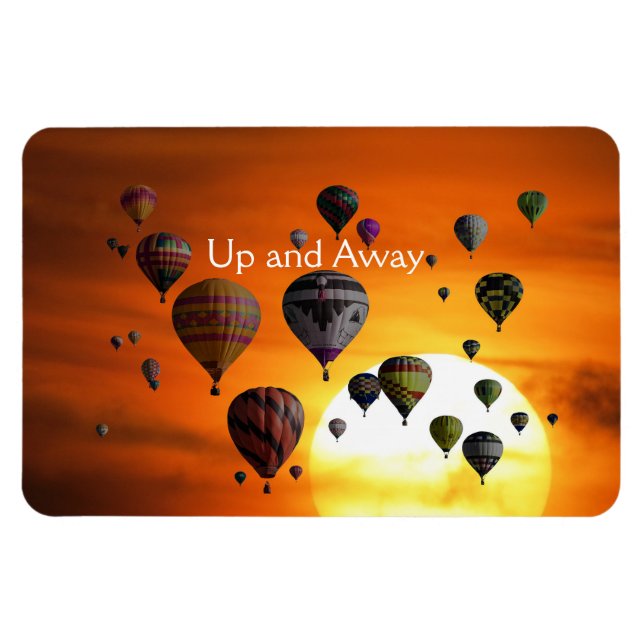 Íman Balões de ar quente em ímã de voo (Horizontal)