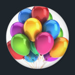 Íman balões de balões personalizam Anniversários person<br><div class="desc">Do Destino</div>