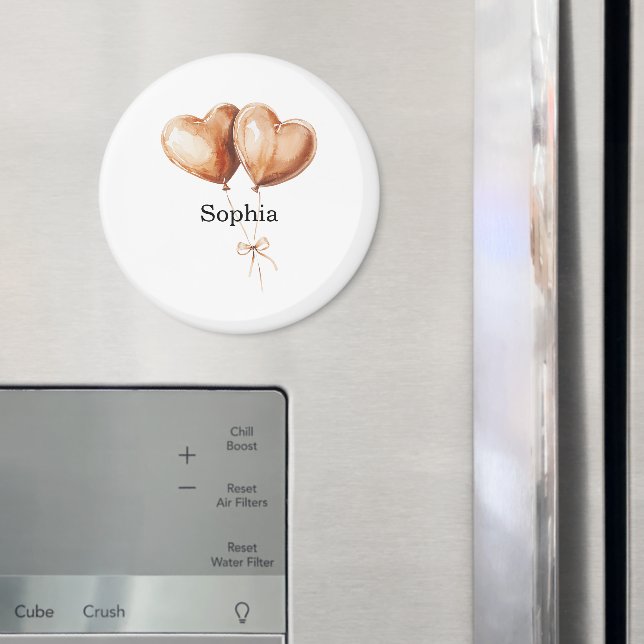 Íman Balões de Coração de Caramelo   (In Situ (Fridge))