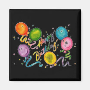 Íman Balões do feliz aniversario