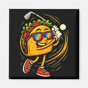 Íman Baloiço de taco de golfe humor de comida mexicana
