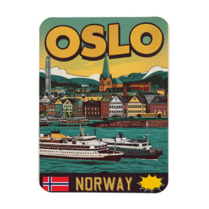 Íman Balsas de Oslo Noruega lembrancinhas e presentes d
